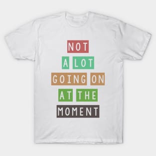 Not a lot going on at the moment T-Shirt